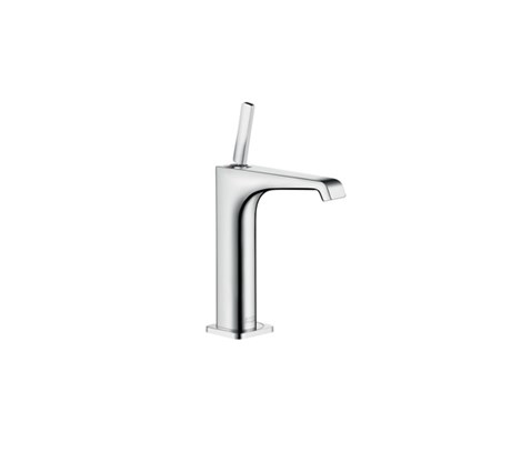 Single lever basin mixer 250 with lever handle without pull-rod for washbowls