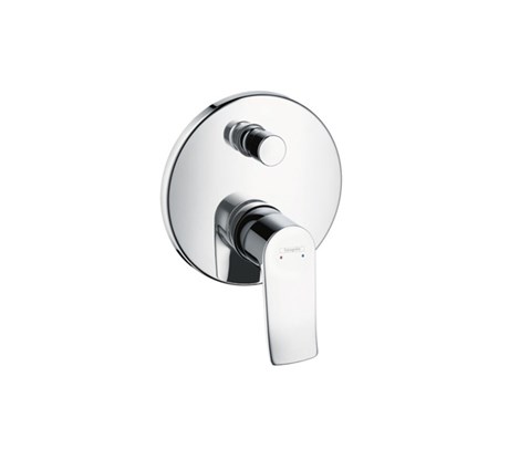 Single lever bath mixer for concealed installation