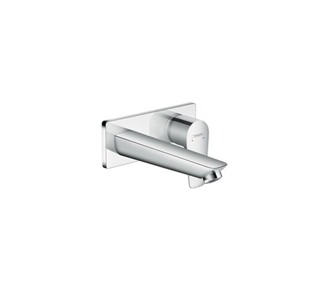 Single lever basin mixer for concealed installation with spout 16.5cm wall-mounted