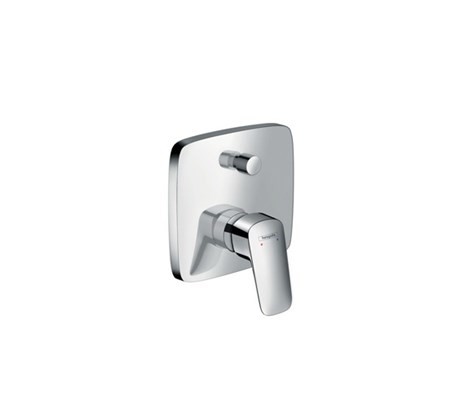 Single lever bath mixer for concealed installation