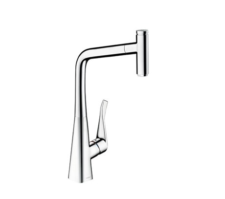 Single lever kitchen mixer 320 with pull-out spout