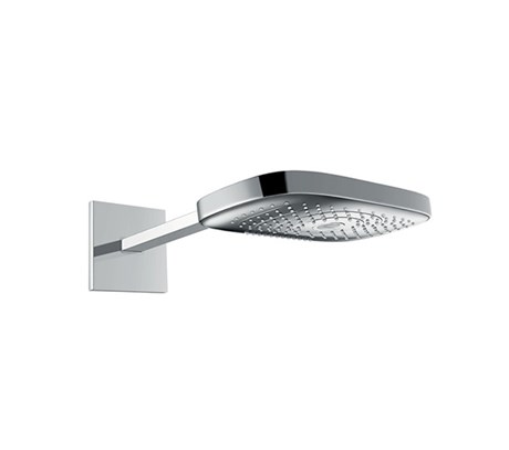 Raindance Select E 300 3jet overhead shower with shower arm 390 mm