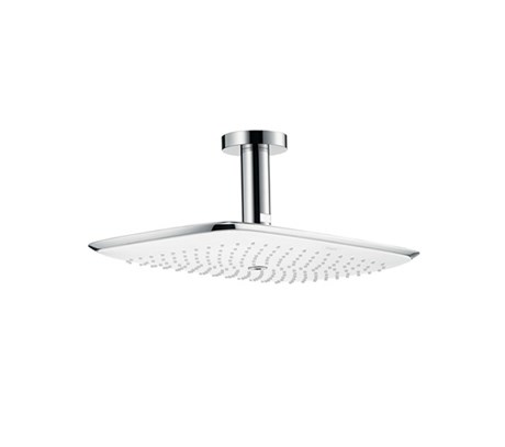 PuraVida 400 Air 1jet overhead shower with ceiling connector 100 mm