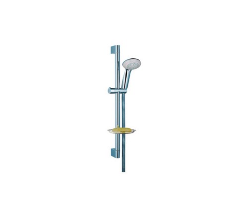 Crometta 85 Variojet hand shower/ Unica'Crometta wall bar 0.65 m set