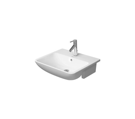 Semi-recessed washbasin 55*45.5cm